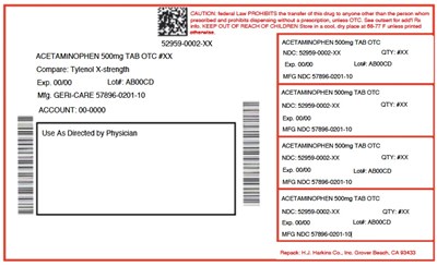 label - 52959 0002 PPAC LABEL